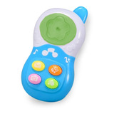 Telefone Celular Brinquedo Bebê Musical Com Luz Kitstar 6m+