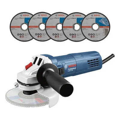 Esmeril angular Bosch GWS 700 710W con 5 discos | Meses sin interés