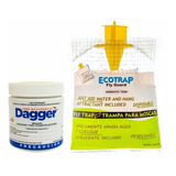 Dagger 100 Gr Granulado + Trampa Para Moscas Ecotrap Domesti