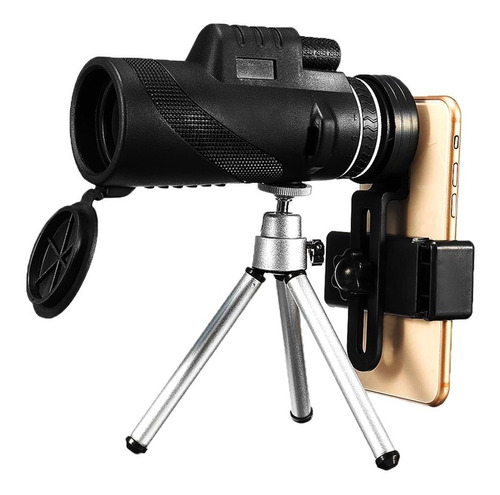 Telescopio Lente Monocular Con Trípode Para Celular