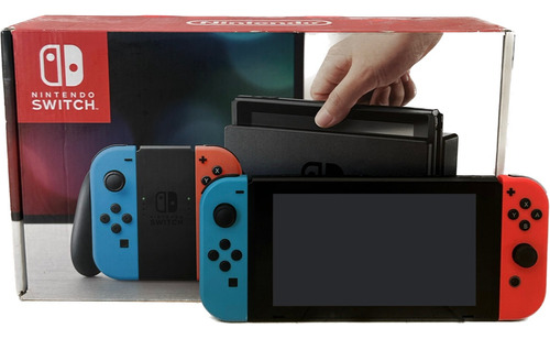 Consola Nintendo Switch, Mario Odyssey Y Estuche Incluido