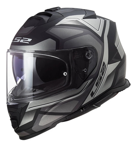 Casco Integral Ls2 Ff800 Storm Faster Matt Titanium Motodelt