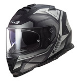 Casco Integral Ls2 Ff800 Storm Faster Matt Titanium Motodelt