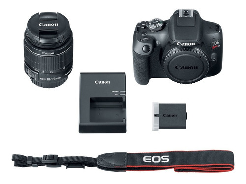 Canon T7 + Lente Ef-s 18-55mm Is Il + Memoria Sd 64gb
