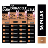 Pack 36 Pilas Alcalinas Duracell Aa Tira / Superstore