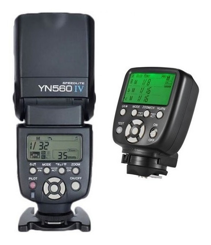 Kit Flash Yn 560 Iv Controlador Yn 560 Tx Ii Nueva Versión