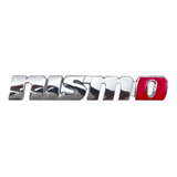 Emblema Lateral O Trasero Nissan Nismo Cromo Premium Metal