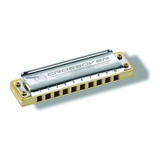 Marine Band Crossover Harmonica En Chrome - Clave De Bb