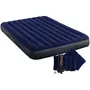 Colchón inflable Intex Dura Beam Standard 2 Plazas 152x203x25 cm Incluye almohadas Inflador Manual | Envío gratis