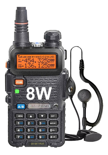 Kit X 20 Handy Baofeng Uv5r 8w Bibanda Radio Walkie Talkie Vhf Uhf + Auricular Manos Libres