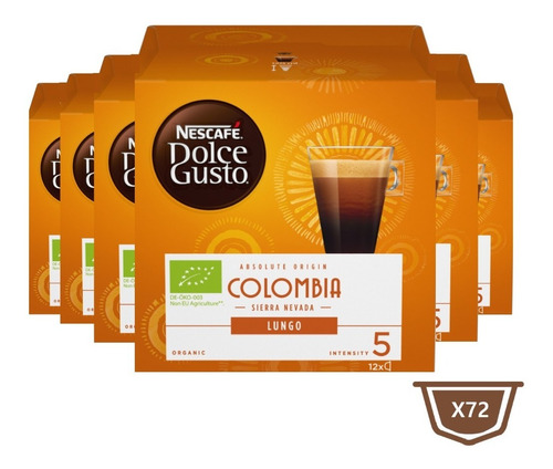 Nescafé® Dolce Gusto® Lungo Colombia X 6 Unidades