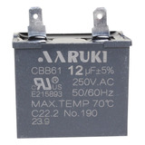 Capacitor Para Refrigerador 12 Mfd (180-240v) 2 Terminales