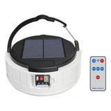 Lampara De Camping Usb Solar De Emergencia Multifuncional