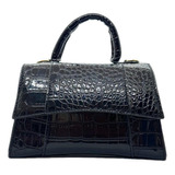 Cartera Mini Bag Croco Charol Porta Celular Evento Fiesta