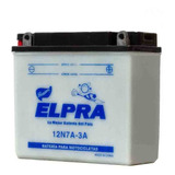 Bateria Elpra 12n7a-3a Acido Incluido C/caja