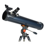 Telescopio Reflector Celestron Astromaster Lt 76az Azul Oscuro