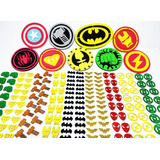 200 Adesivos Pet Piercings Eva Super Heróis Pet Shop Adesivo Pet Shop Super Heroi