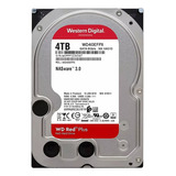 Hd Western Digital Wd Red Plus Nas 3.5 Sata 3 De 4 Tb, 5400 Rpm, Color Rojo