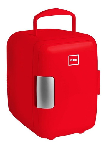 Mini Refrigerador 6 Latas 4 Litros 45 Watts Rojo Rc-4r Rca