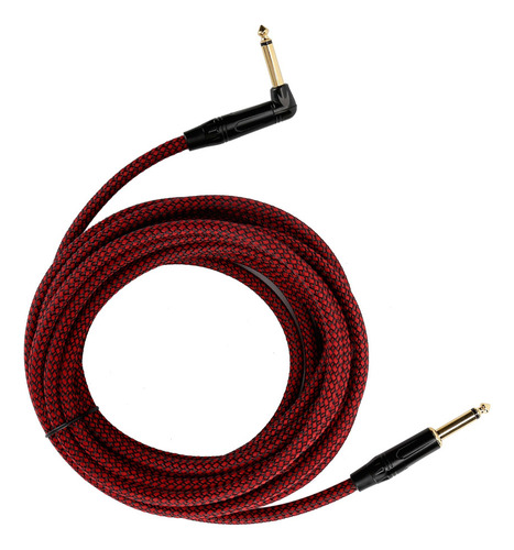 Cable De Amplificador Para Guitarra Eléctrica Jorindo, 6 M,