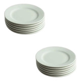 Plato De Pan 15 Cm Porcelain Porcelana Premium Rak Banquet M
