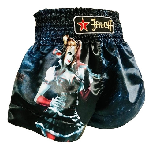Jalch Short Muay Thai Muaythai Kickboxing Mma Harley Quinn