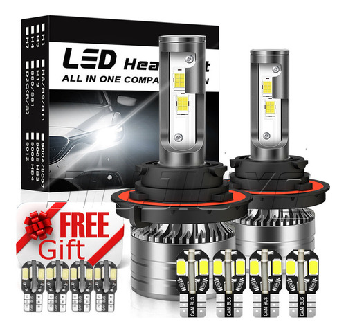 Bombillas De Luz Antiniebla Led H8 H11 80w 4000 Lm Para Dodg