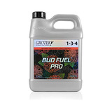 Grotek Gtbdf1l Bud Fuel Pro Nutrientes Hidropónicos, 1l, Neg