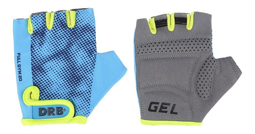 Guantes Drb Full Gym 20 Training Turquesa 4372