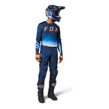 Conjunto Motocross Fox - 360 Fgmnt - Azul