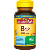 Vitamina B12 1000mcg Con 150 Softgels Nature Made Hecho Usa Sabor Sin Sabor