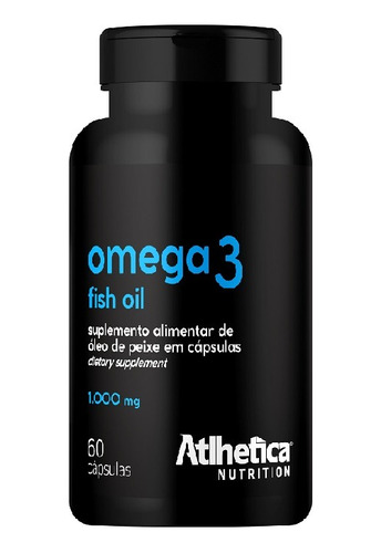 Ômega 3 1000mg 60 Caps - Atlhetica Nutrition