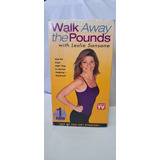 Vhs Walk  Away The Pounds. With Leslie Sansone