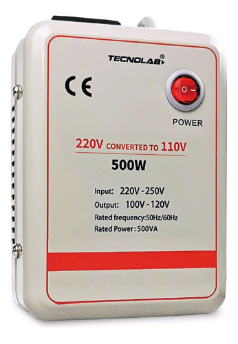 Convertidor De Voltaje 220v - 250v De  500w - Ps