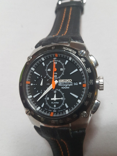 Reloj De Pulsera Vintage Seiko Sportura Chronograph