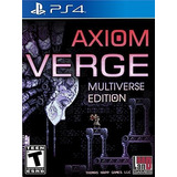 Video Juego Axiom Verge: Multiverse Edition Playstation 4
