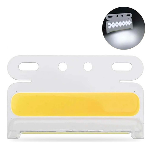 Faro Lateral Colgante Led Cob Acoplado Camión Blanco 24v X 1