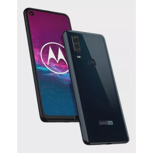 Usado Motorola Moto One Xt2013-4 - 128gb - Azul Denim 