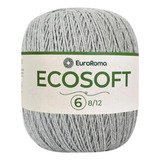 Barbante Euroroma Ecosoft 422g 452m Fio 6 Trico Croche Cores