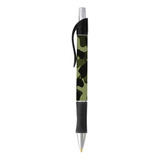 Camouflage Print Pen - Black Or Blue Writing Ink - Military