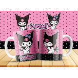 Tazas Plasticas  Personalizadas Kuromi Sanrio Pack Por 7