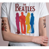 Polera The Beatles Banda De Rock Hombre Mujer Moda Música