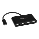 Hub Usb-c Startech St4200minic Tipo-c A Usb A De 4 Puertos 