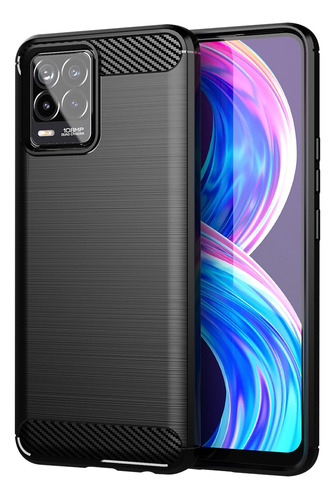 Carcasa Para Realme Todos Los Modelos Acabado Fibra Carbono