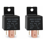 Pack 2x Relay Universal Ford Automotriz 12v 5 Pin 80a 1200w