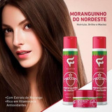 6 Shampoo 6 Condicionador 6 Máscara Moranguinho Do Nordeste