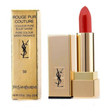 Ysl Labial Rouge Pur Couture 50 Rouge Neon Cremoso Original