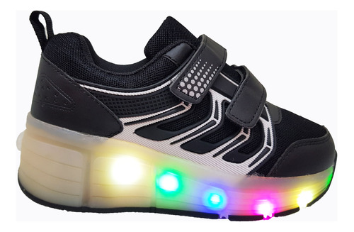 Zapatillas Con Ruedas Y Luces Led Recargables  Envio  Gratis