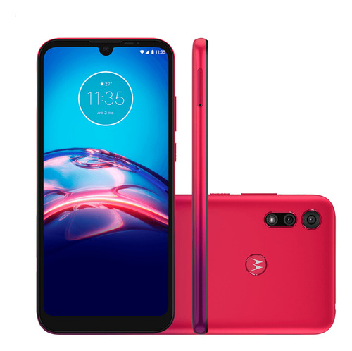 Celular Smartphone Motorola Moto E6s Vermelho 6.1  32 Gb