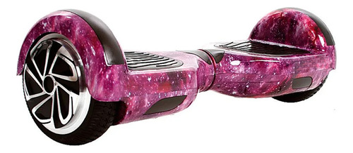 Hoverboard Skate Elétrico Com Led Bluetooth 6.5 Cor Roxo